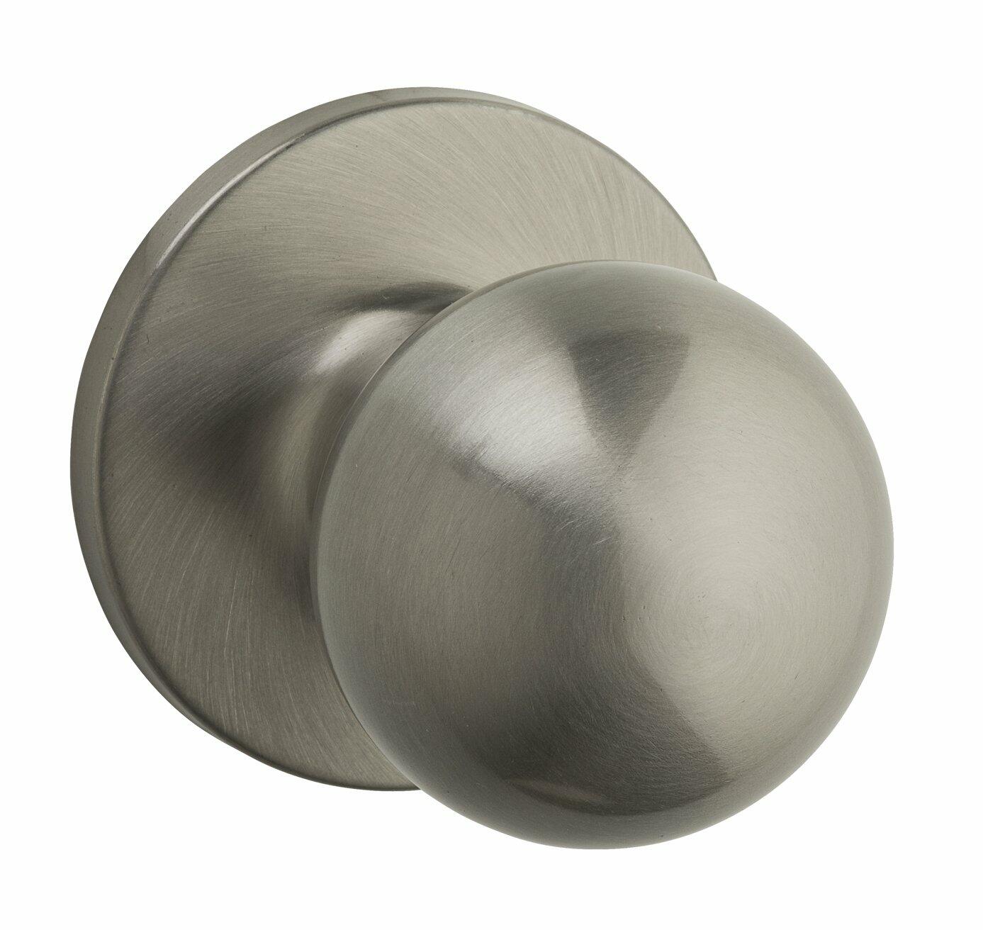 Weiser Lock Regina Safelock Passage Door Knobset (Satin Nickel)