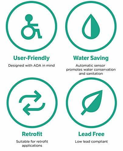 Zurn AquaSense Bathroom Sink Faucet Sensor 1.5 GPM (Chrome)