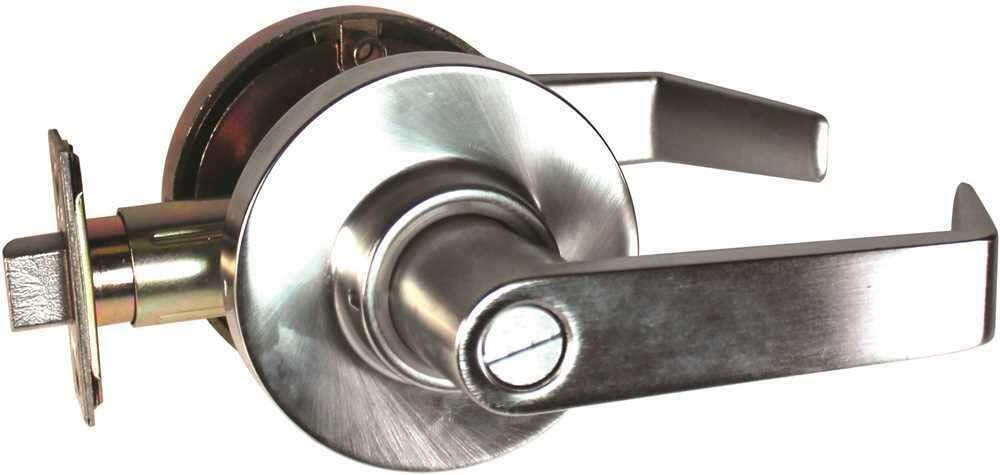 Marks Hardware 175L/26D-S1 Grade 2 Privacy Lever Lockset (Satin Chrome)