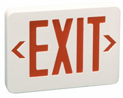 Preferred Industries E1025R 120/277V LED Red Exit Sign