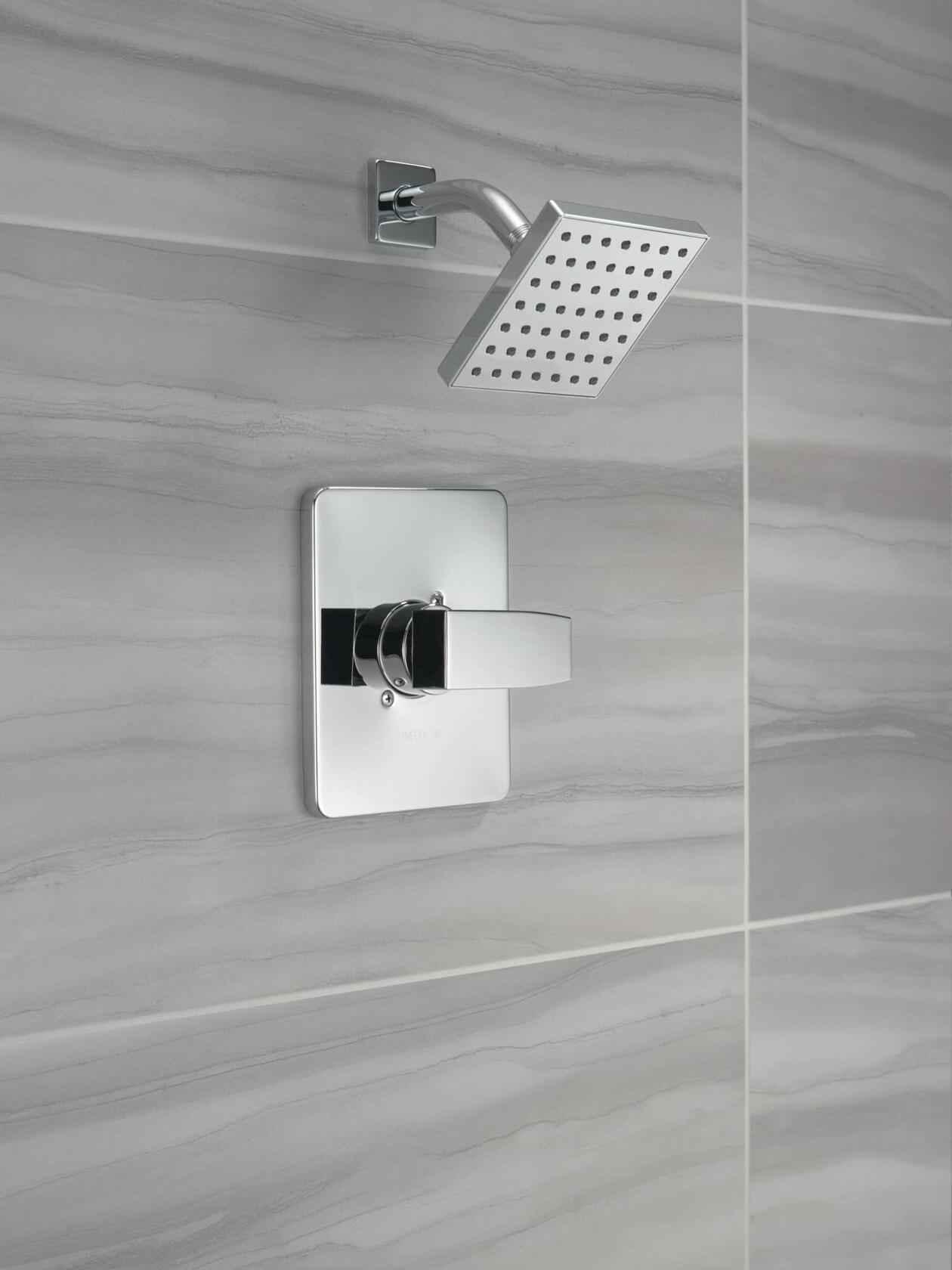 Delta T14267-PP Modern 14 Series Shower Faucet Set Trim Kit (Chrome)