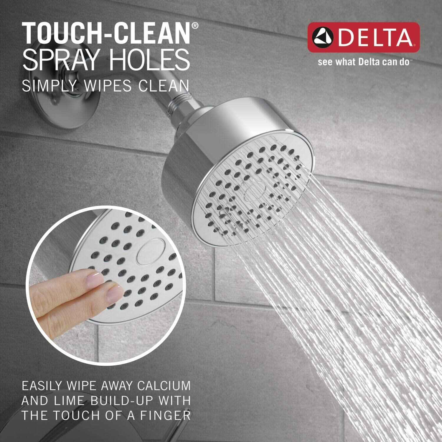 Delta T14259-PP Modern 14 Series Shower Trim Kit Faucet Set (Chrome)