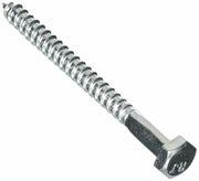 HODEL-NATCO 1/4" x 3" Hex Head Lag Screws Zinc Plated (Pack of 100)