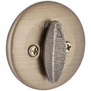 Kwikset 663-5V1 One-Sided Deadbolt Latch 2-3/8" No Key (Antique Brass)