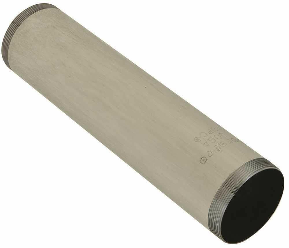 DURAPRO 162120 1-1/2" x 6" Drain Tailpiece w/ Threaded Ends 20 Gauge (Brass)