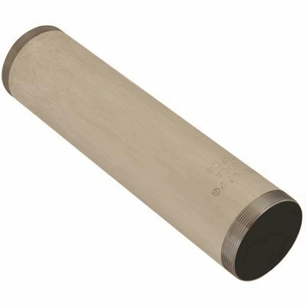 DURAPRO 162120 1-1/2" x 6" Drain Tailpiece w/ Threaded Ends 20 Gauge (Brass)