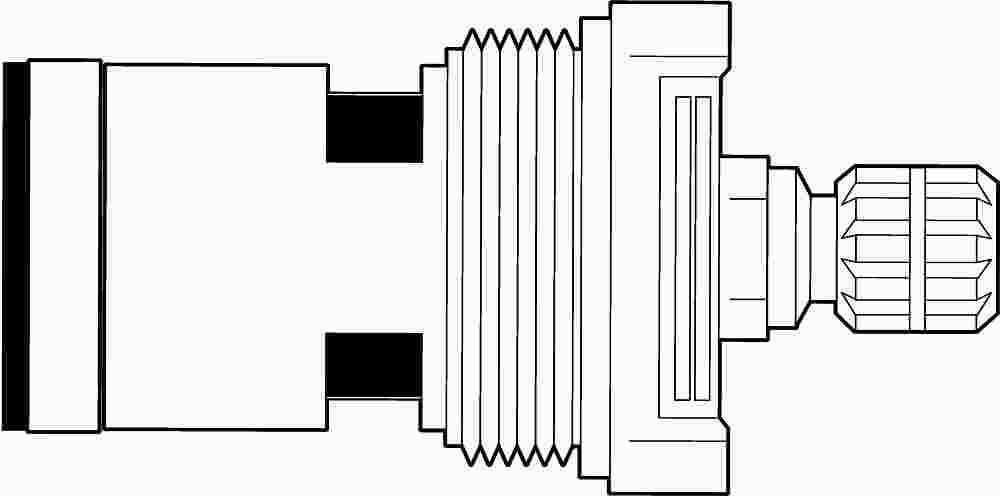 Gerber Plumbing 86-986 Ceramic Disc Cartridge Cold-163667 19mm (Brass)