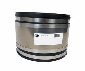 Fernco 1002 Series 6 Inch Clay to Cast Iron PVC Flexible Coupling