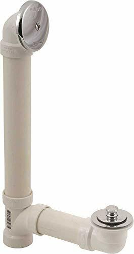 IPS 61042 Lift and Turn PVC Waste and Overflow Kit (Chrome)