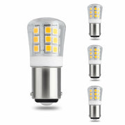 Newhouse Lighting BA-2320-4 BA15D Base LED Bulb (Warm White; Pack of 4)