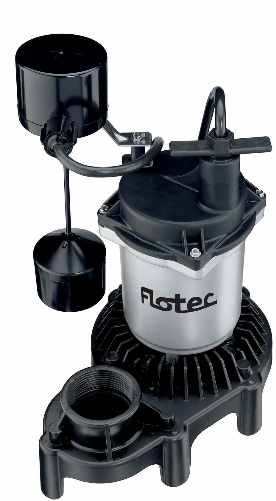 Pentair Flotec FPZS33V 1/3 HP Submersible Thermoplastic Sump Pump