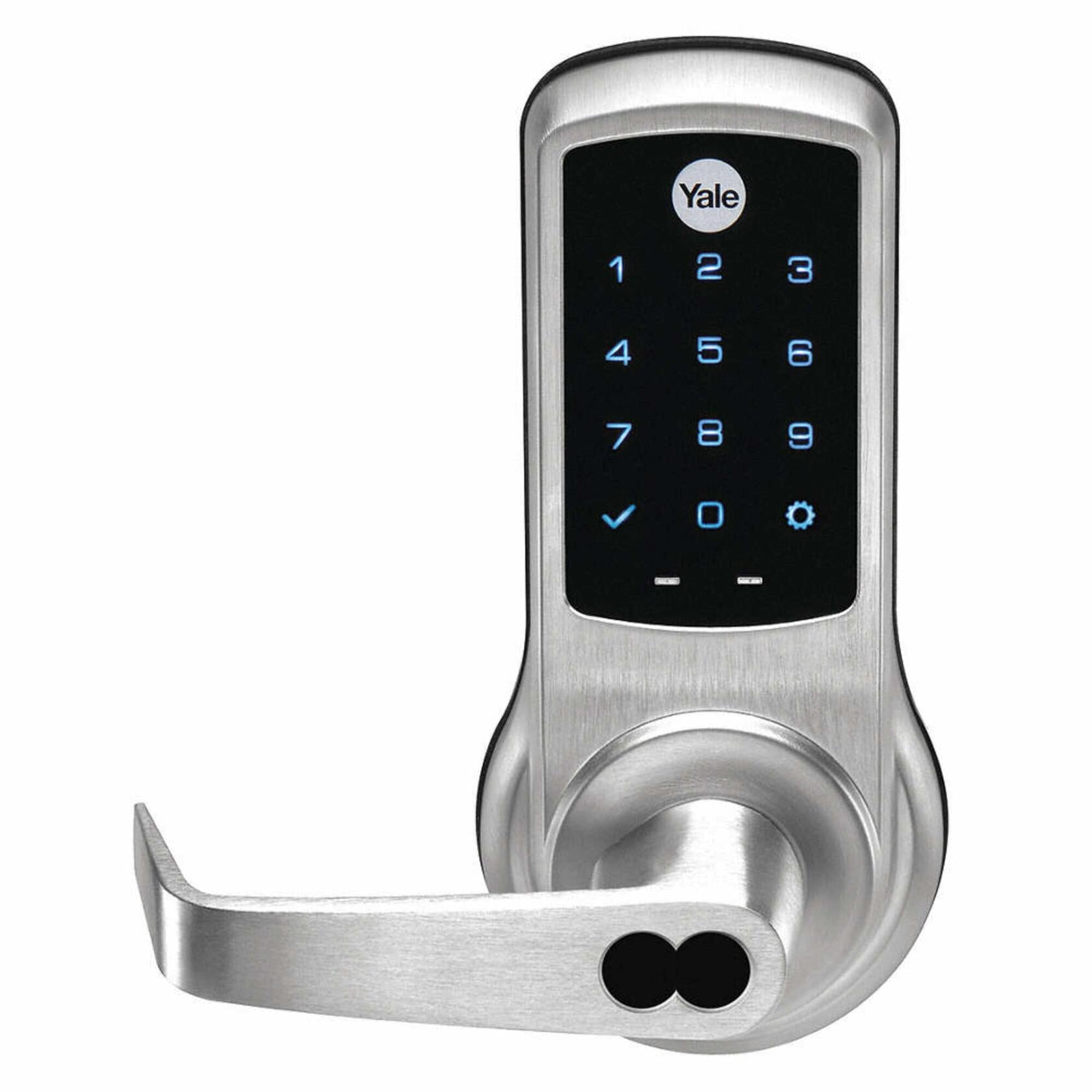 Yale nexTouch Cylindrical Keypad Lock Touch Screen Electronic Keyless (Grade 1)