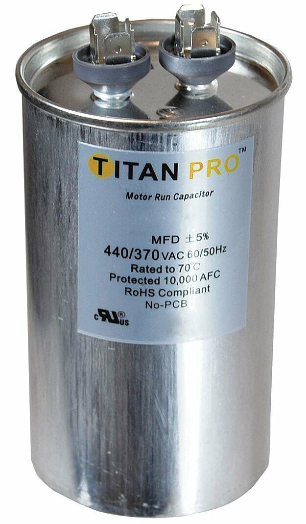 TITAN PRO TRCF55 55 MFD 440V Motor Run Capacitor 5-1/4 in
