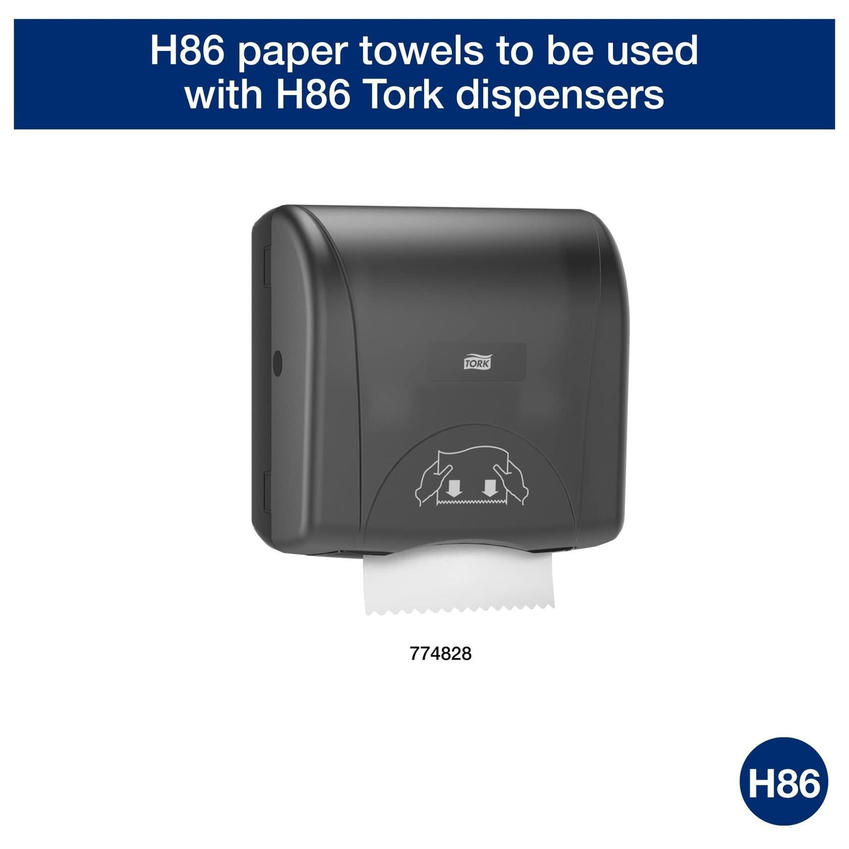 Tork 8620100 H86 Mini Universal Hand Towel Rolls 425ft Natural (Pack of 12)