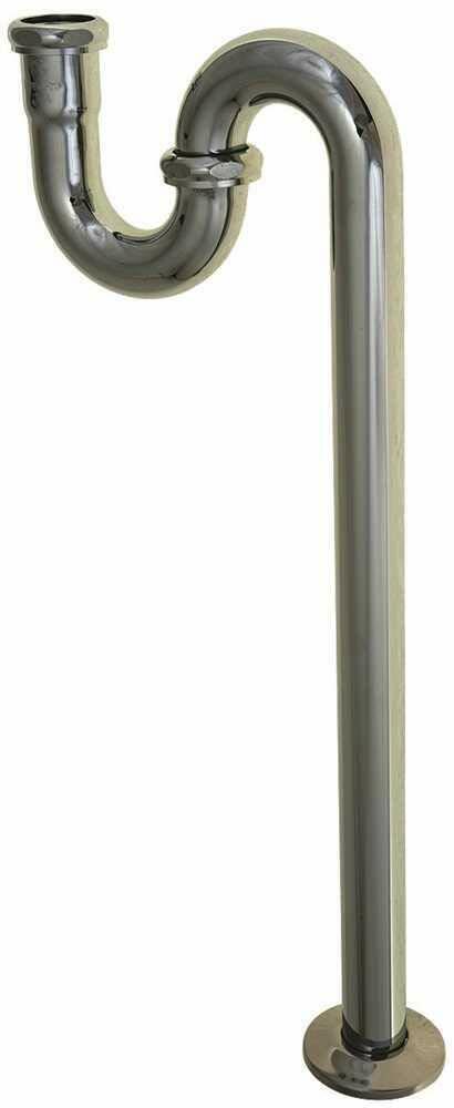 National Brand Alternative 32718 S Trap 1-1/4" 17 Gauge (Chrome Plated Brass)