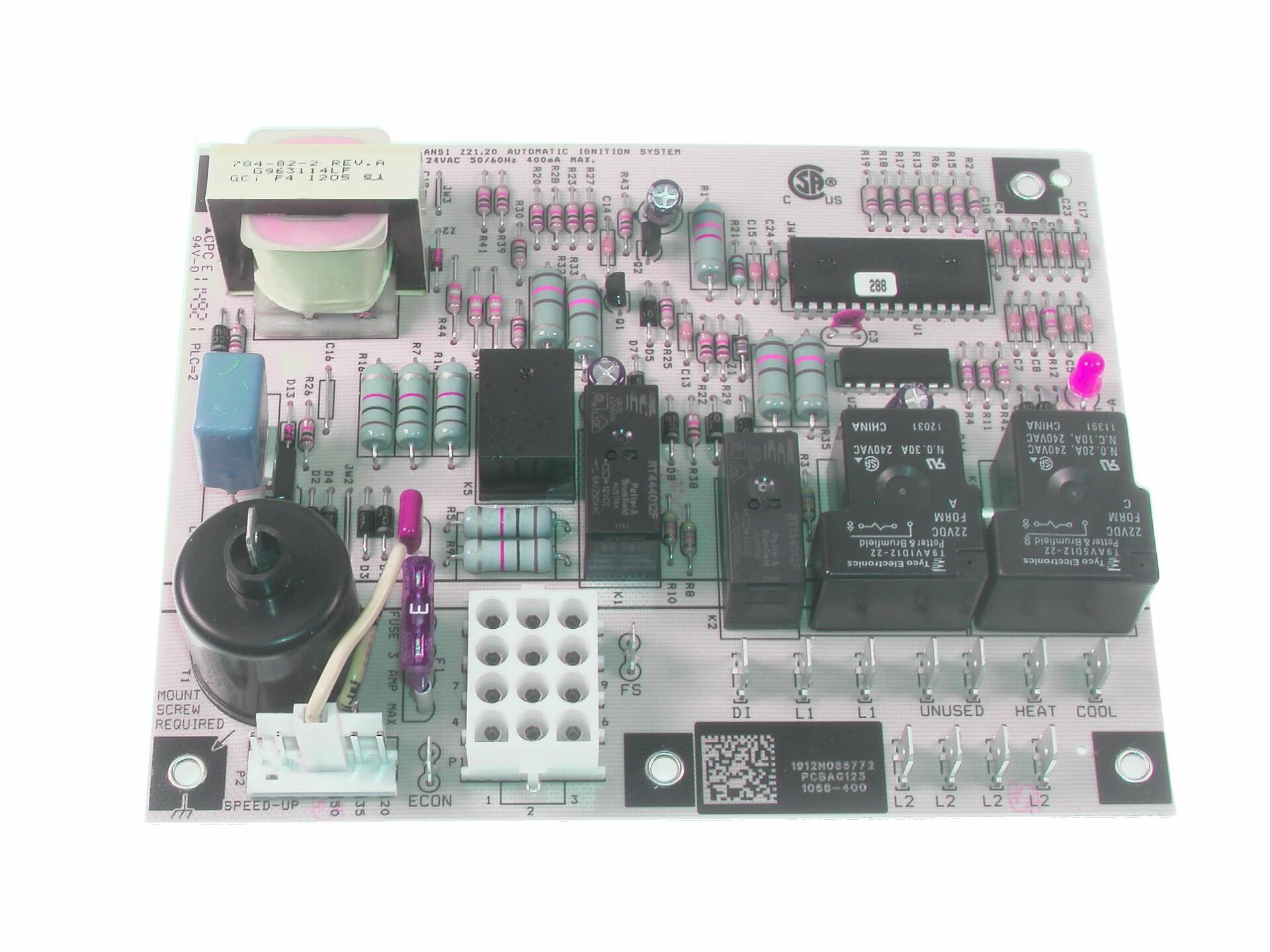 Goodman PCBAG123S OEM Furnace DSI Ignition Control Board