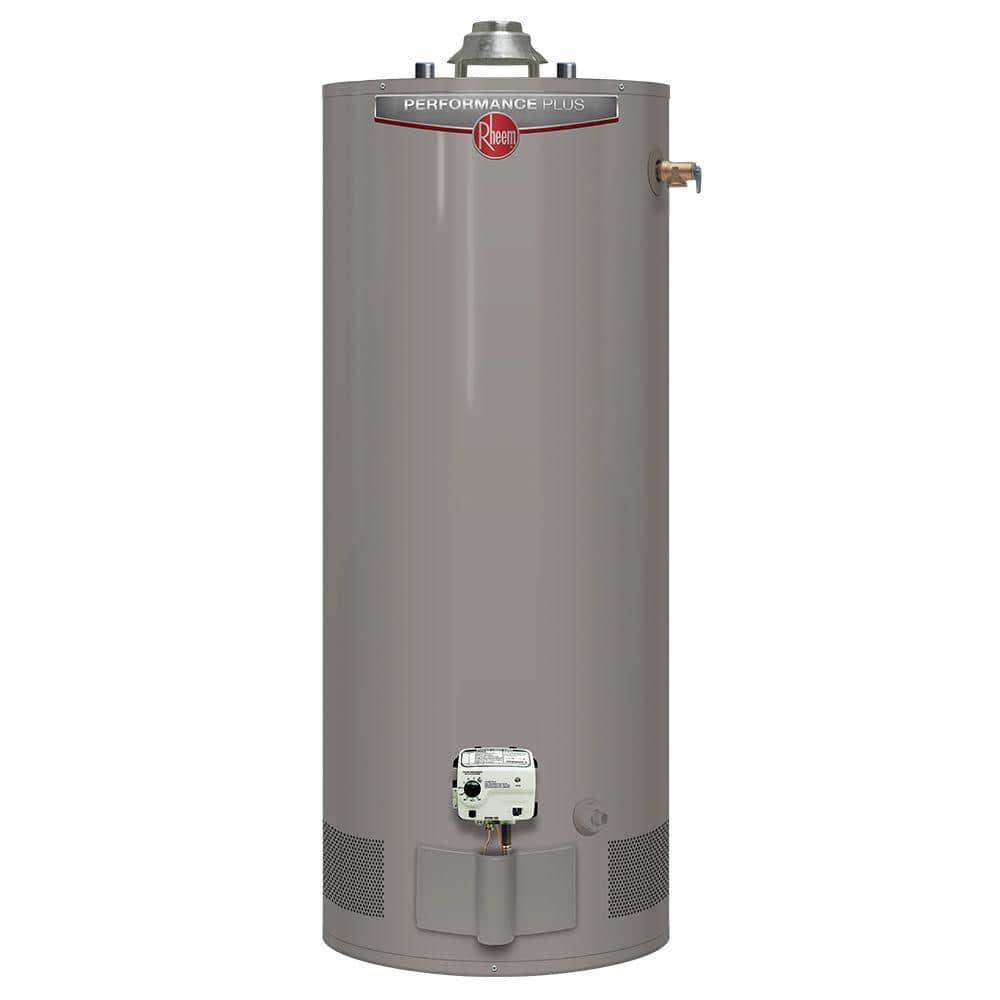 Rheem Performance Plus 40 Gal. Short  38,000 BTU Natural Gas Tank Water Heater  Local Pickup Only
