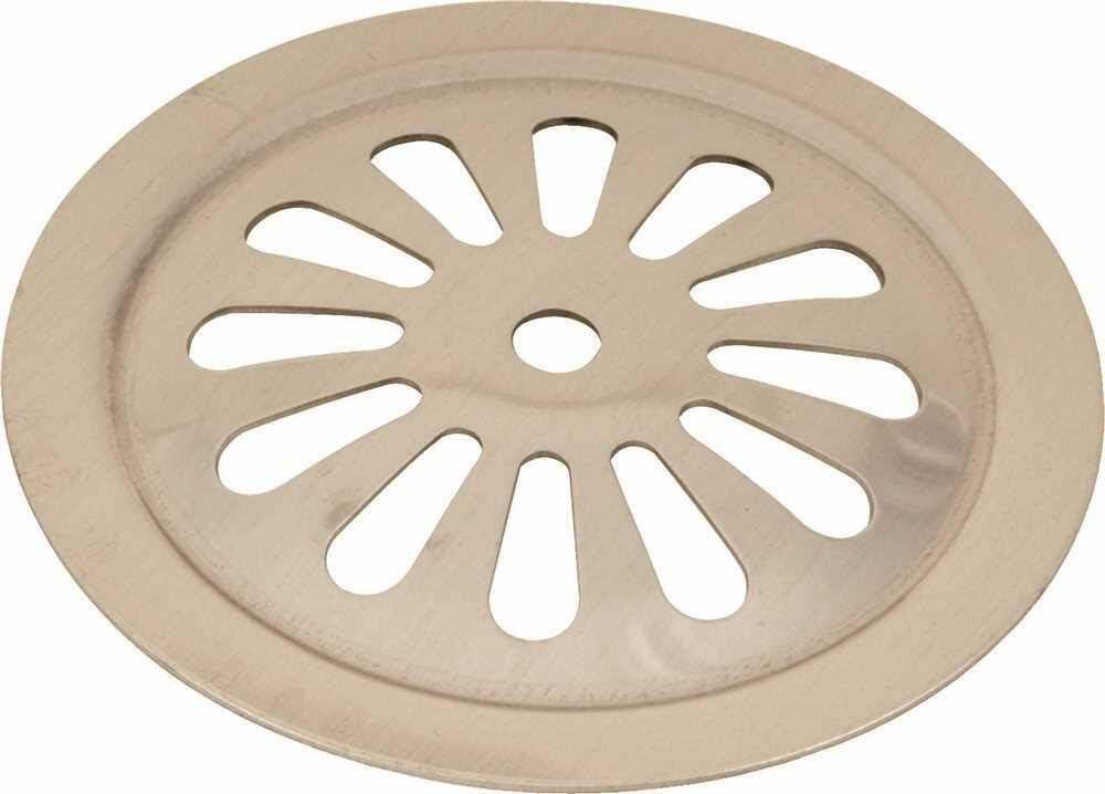 ProPlus GIDS-173200 1.48" Daisy Overflow Plate Chrome (Pack of 3)