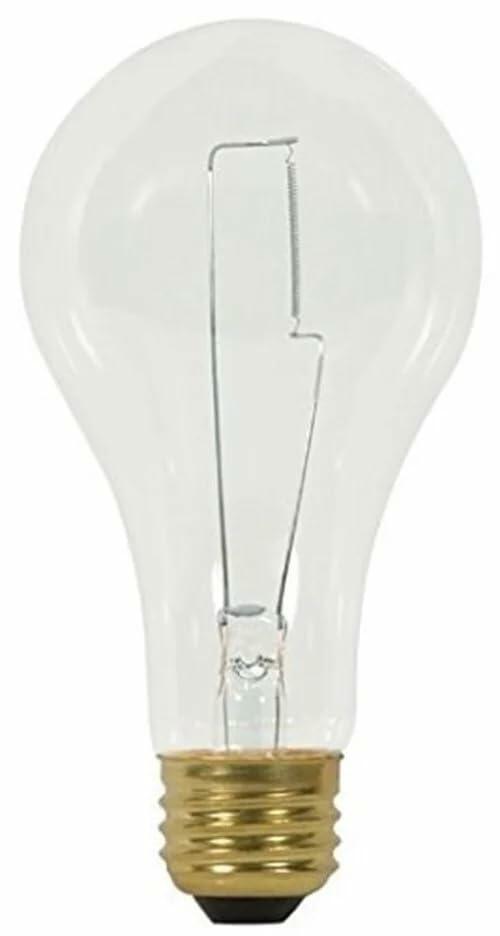 Satco S3958 200W A23 E26 Clear 2700K Incandescent (Pack of 3)