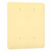 TayMac WRI-BB 2-Gang Maxi Blank Wallplate Ivory Smooth (Pack of 5)