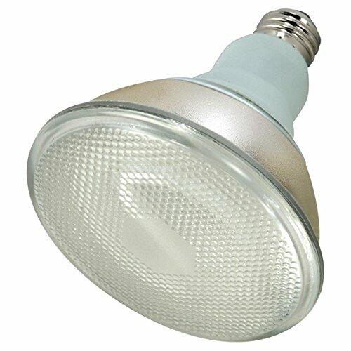 Satco S7279 PAR38 CFL Flood Bulbs 23W 2700K E26 Base 6 Pack Warm White