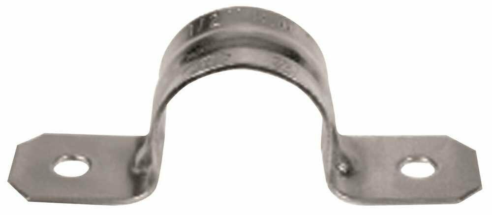 661024 1" EMT 2-Hole Strap Conduit Mounting Bracket Preferred Industries