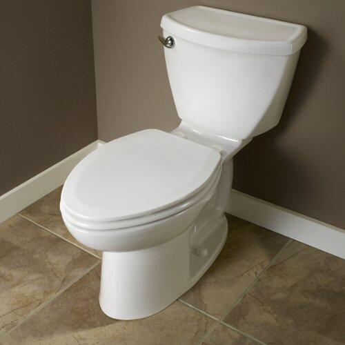 American Standard Cadet-3 4027.016.021 Toilet Tank 14" Rough-In Bone Chrome Lever
