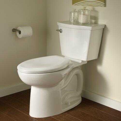 American Standard 3014.016.222 Cadet-3 Elongated Toilet Bowl Linen EverClean