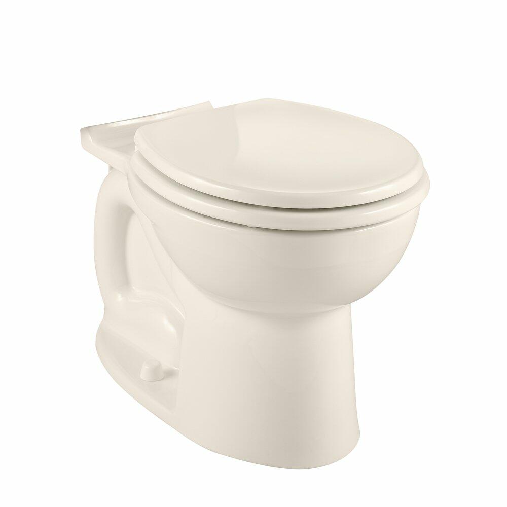 American Standard 3014.016.222 Cadet-3 Elongated Toilet Bowl Linen EverClean