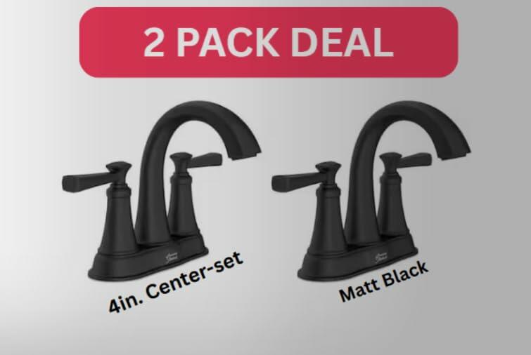 New American Standard Rumson Bath Faucet Value Pack (Includes 2 Faucets)