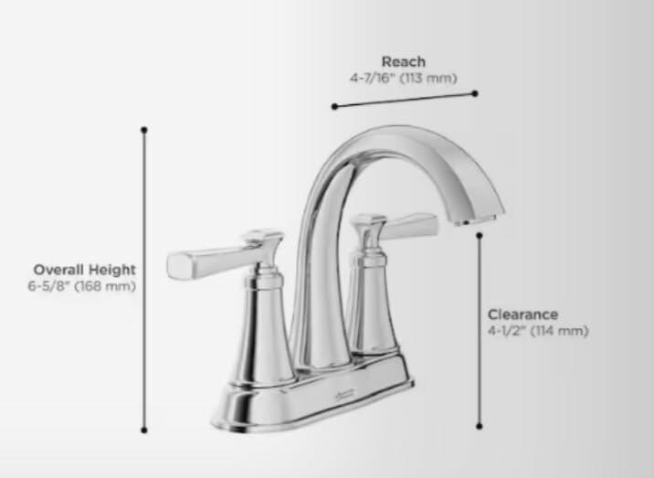 New American Standard Rumson Bath Faucet Value Pack (Includes 2 Faucets)