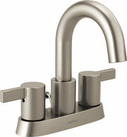 Peerless Precept Bathroom Faucet Brushed Nickel Centerset w/ Drain P299102LF-BN