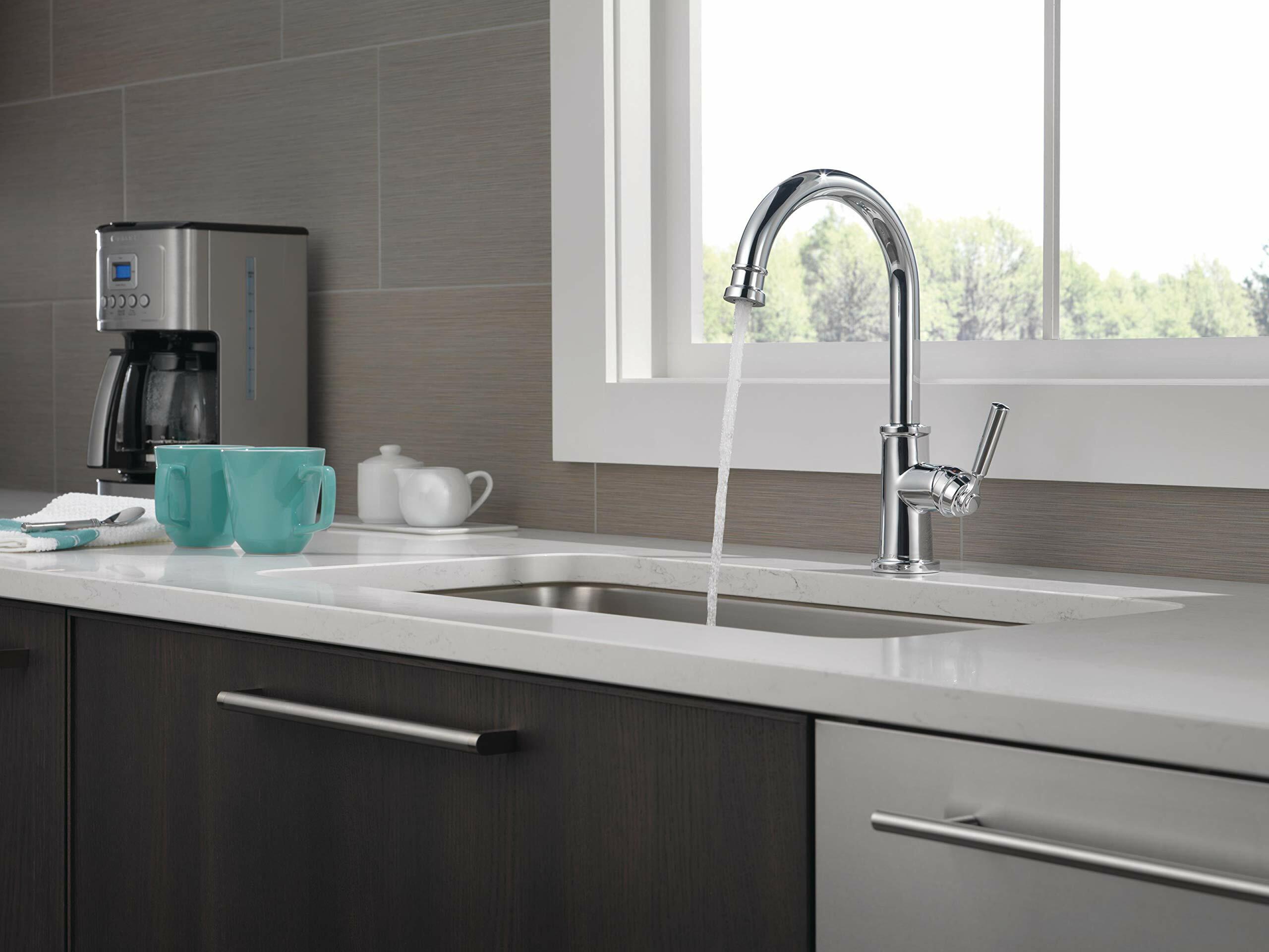 Peerless P1923LF Westchester Kitchen Faucet Single Handle Chrome Swivel