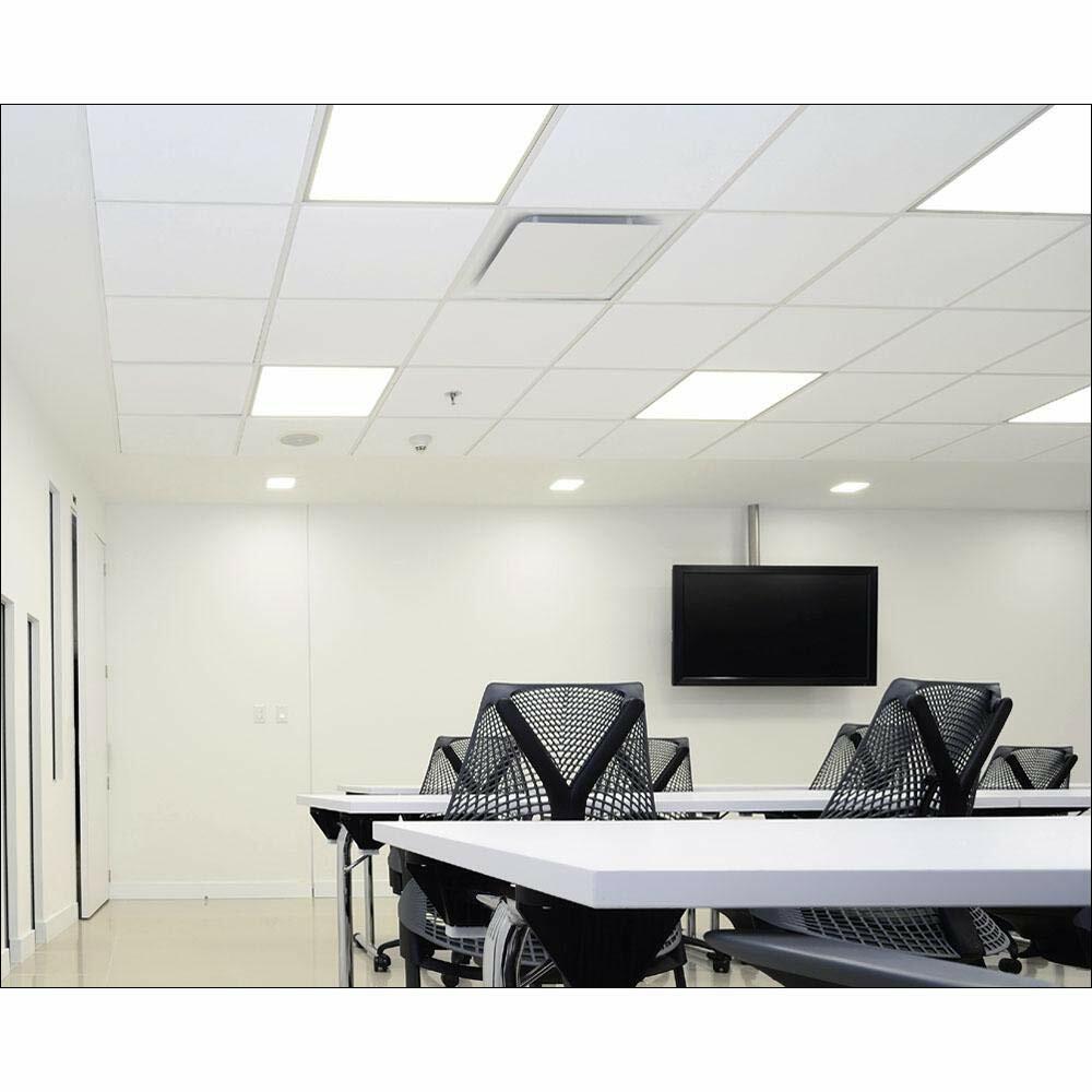 EnviroLite 2x2 LED Ceiling Troffer White Dimmable 25W Commercial Light