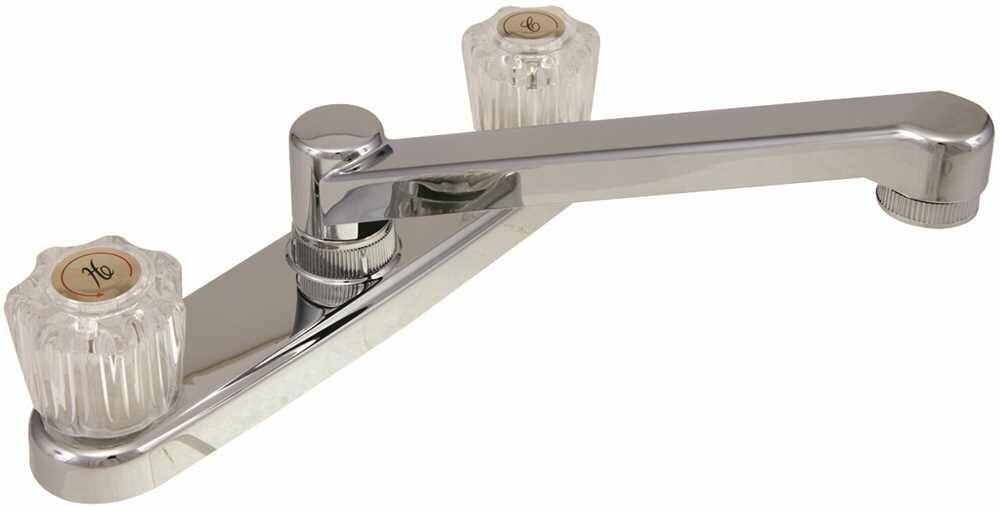PROPLUS GIDDS-114533 Kitchen Faucet Non-Metallic w/ Spray 8in Centers Lead Free