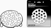 2489762 Three Prong Sink Strainer 1-7/8" Nickel Brass Pack of 10
