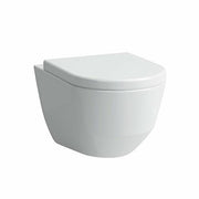 Laufen 8.2095.6.757.250.1 Wall Mounted Toilet Seat Matt White Plastic