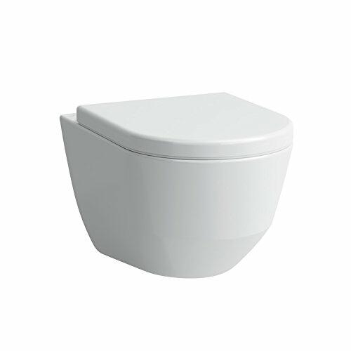 Laufen 8.2095.6.757.250.1 Wall Mounted Toilet Seat Matt White Plastic