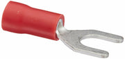 NSI S22-10V Vinyl Insulated Spade Terminal 22-18 AWG #10 Stud 100Pk