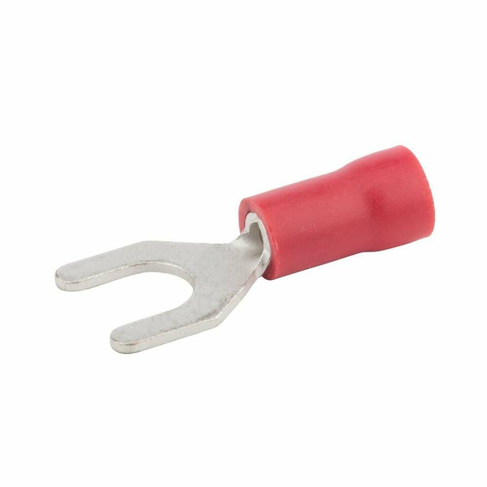 NSI S22-10V Vinyl Insulated Spade Terminal 22-18 AWG #10 Stud 100Pk