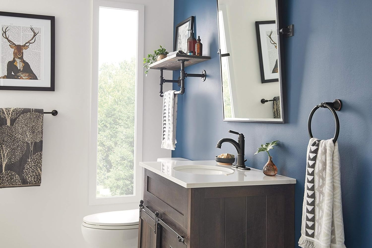 Peerless P1523LF-OB Westchester Single Handle Bathroom Faucet In Oil Rubbed Bronze 