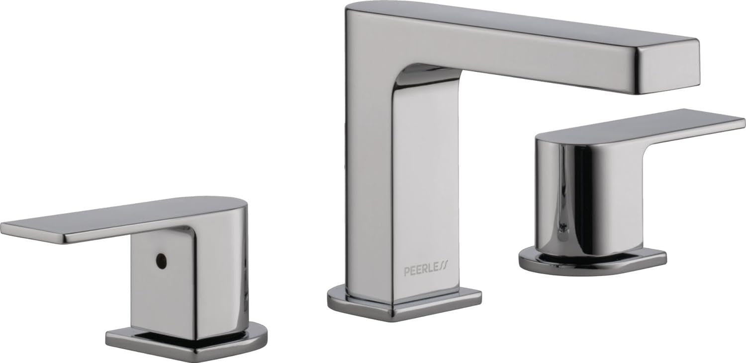 Peerless P3519LF Xander Widespread Two Handle Bathroom Faucet, Chrome