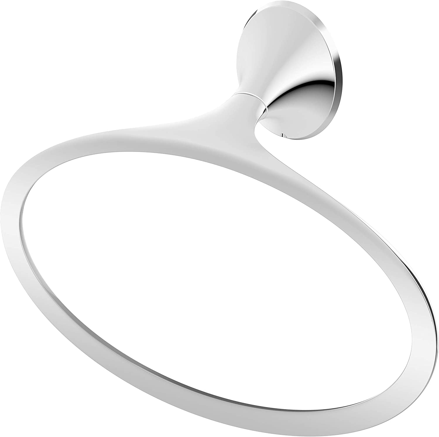 Pfister BRB-RH0C Rhen Towel Ring, Polished Chrome