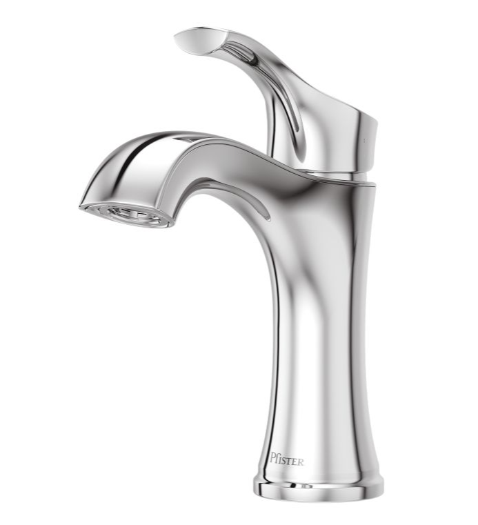 Pfister LF-042-ADCC Auden Single Handle Bathroom Faucet, Polished Chrome