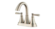Pfister LF-048-CRKK Cantara Double Handle Centerset Bathroom Faucet, Brushed Nickel