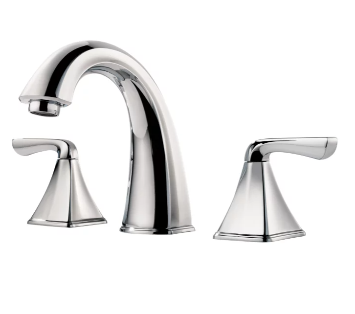 Pfister LF-049-SLCC Selia 2-Handle 8" Widespread Bathroom Faucet, Polished Chrome