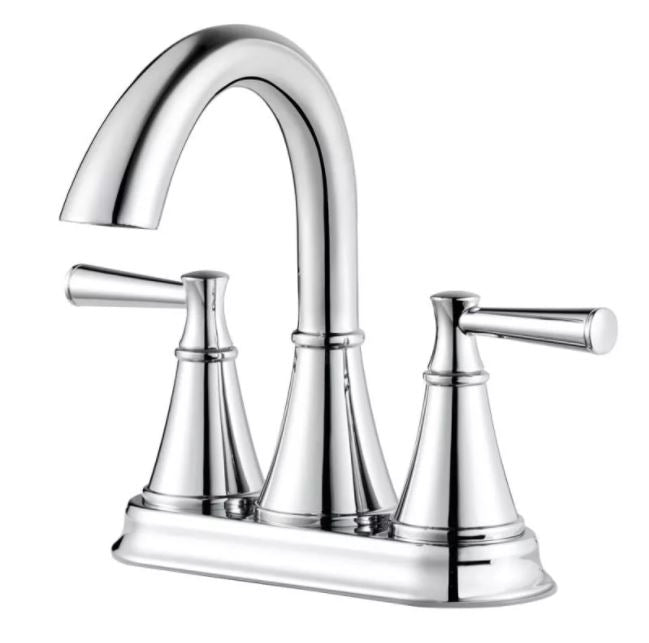 Pfister LF048CRCC Cantara Double Handle Bathroom Faucet, Chrome
