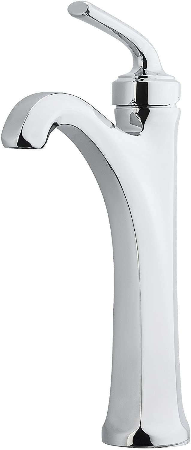 Pfister LG40-DE0C Arterra Single Handle Bathroom Faucet, Polished Chrome, 1.2 GPM