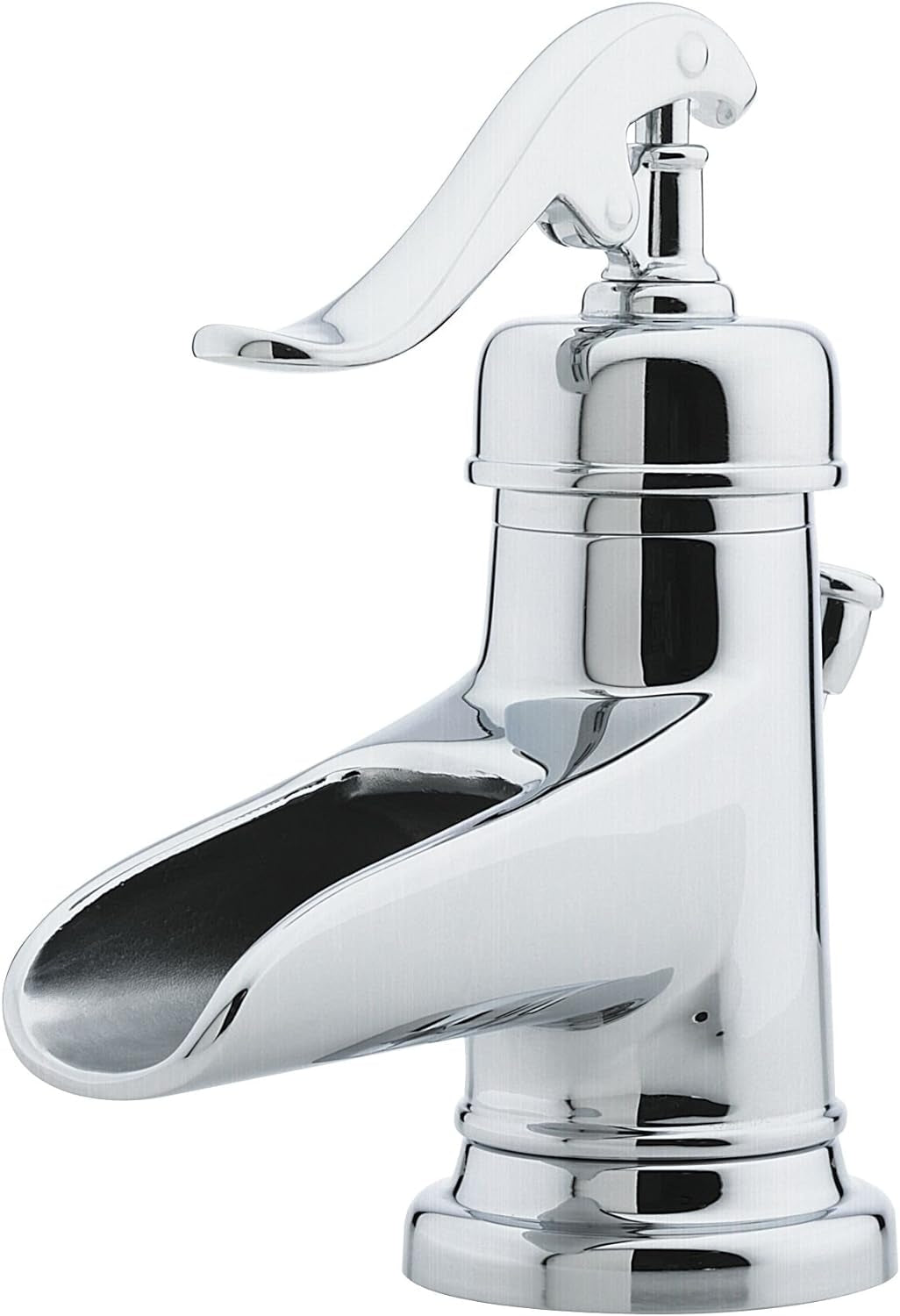 Pfister LG42YP0C Ashfield Single Handle 4" Centerset Bathroom Faucet, Polished Chrome