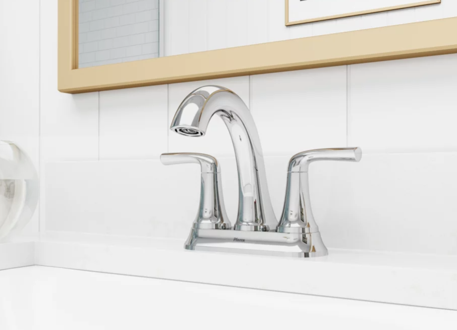 Pfister LG48-MCA0C McAllen 2-Handle 4" Centerset Bathroom Faucet in Polished Chrome